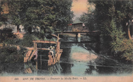 Delcampe - 10 TROYES DEVERSOIR DU MOULIN BRULE - Troyes