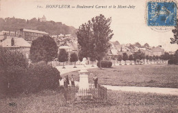 Delcampe - 14 HONFLEUR BOULEVARD CARNOT ET LE MONT JOLY - Honfleur