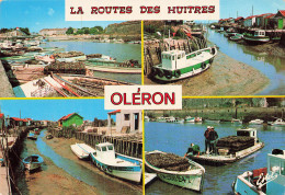 Delcampe - 17 ILE D OLERON LA ROUTE DES HUITRES : LE CHENAL D ARCEAU ET - Ile D'Oléron