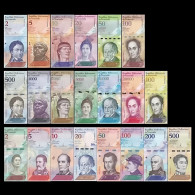 Delcampe - Venezuela Banknote,21 Pcs,UNC - Venezuela