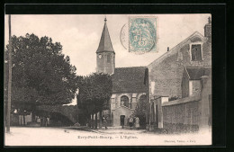 Delcampe - CPA Evry-Petit-Bourg, L`Èglise - Evry