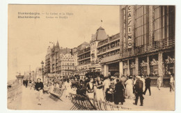 Delcampe - Blankenberge Casino En Zeedijk Poststempel 1937 Blankenberghe - Blankenberge