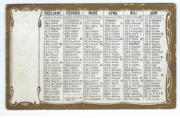 Delcampe - CALENDRIER DE POCHE 1923 - Autres & Non Classés