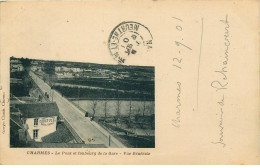 Delcampe - VOSGES  CHARMES  Le Pont Et Faubourg De La Gare - Charmes