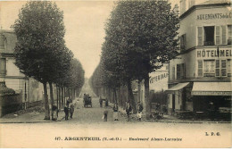 Delcampe - VAL D'OISE  ARGENTEUIL  Boulevard Alsace Lorraine - Argenteuil