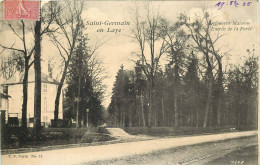 Delcampe - YVELINES   SAINT GERMAIN EN LAYE  Dernieres Maisons Entrée De La Foret - St. Germain En Laye