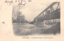 Delcampe - 16-ANGOULEME-Innondation Pont De Rouillac-N 6005-E/0383 - Angouleme