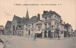 Delcampe - 37-BLERE-eglise Et Mairie-N 6005-E/0151 - Bléré