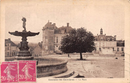 Delcampe - 89-COURSON LES CARRIERES-La Place-N 6005-E/0025 - Courson-les-Carrières