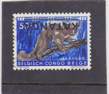 Delcampe - Katanga COB 9  VAR  Dieren / Animaux  Opdruk Omgekeerd / Impression Inversée  1960 Used-gebruikt-oblitérée - Katanga