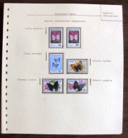 Delcampe - 54086 Sierra Leone Tanzanie Tanzania Ghana Papillons Schmetterlinge Butterfly Butterflies Neufs ** MNH - Vlinders