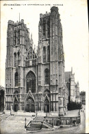 Delcampe - CPA Bruxelles La Cathedrale Ste Gudule - Monuments