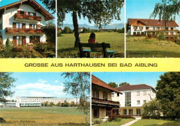 Delcampe - Harthausen Bad Aibling Pension Bank Sanatorium Wendelstein Kurklinik - Bad Aibling