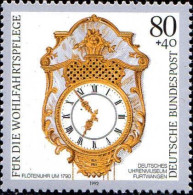 Delcampe - RFA Poste N** Yv:1465 Mi:1633 Für Die Wohlfahrtspflege Flötenuhr - Relojería