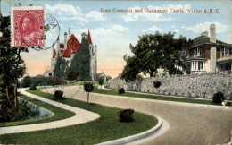 Delcampe - CPA Victoria British Columbia Kanada, Joan Crescent Und Dunsmuir Castle - Sonstige & Ohne Zuordnung