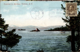 Delcampe - CPA Victoria British Columbia Kanada, Hafeneinfahrt - Sonstige & Ohne Zuordnung