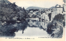 Delcampe - CPA JURA (39)  - ST CLAUDE  -   La Bienne Très Bon état CARTE BLEUTEE - Saint Claude