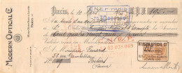 Delcampe - 1925 MODERN OPTICAL A PARIS - M. EMARD A POITIERS - Wechsel