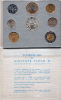 Delcampe - VATICANO 1999 SET 7 VALORES CON 1000 LIRAS DE PLATA - Vatican