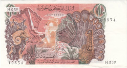 Delcampe - ALGÉRIE - ALGERIA - 10 Dinars Du 01-11-1970 - P.127b - Série H039 N° 10834 - Algérie