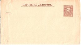 Delcampe - ARGENTINA 1888 WRAPPER UNUSED - Entiers Postaux