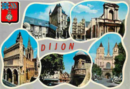 Delcampe - Carte Postale - 21 - Dijon - Multivues - Blasons - CPM - Voir Scans Recto-Verso - Poscard - Carta Postal -  Postkarte - Dijon