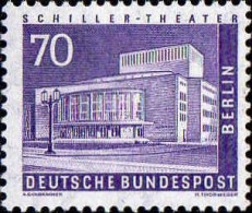 Delcampe - Berlin Poste N** Yv:134 Mi:152 Schiller-Theater - Theater