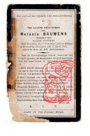 Delcampe - DP Melania Bauwens ° Borsbeke Herzele 1835 † 1918 X August Coppens - Devotion Images