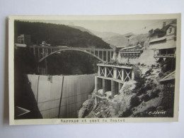 Delcampe - CORPS BARRAGE ET  PONT DU SAUTET - Corps