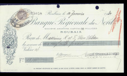Delcampe - Banque Régionale Du Nord Roubaix M.van Welden 01-01-1931 - Wechsel