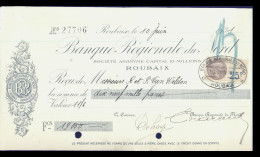 Delcampe - Banque Régionale Du Nord Roubaix M.van Welden  10-06-1931 - Wechsel