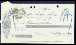 Delcampe - Banque Régionale Du Nord Roubaix M.van Welden  11-09-1930 - Wechsel