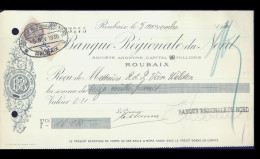 Delcampe - Banque Régionale Du Nord Roubaix M.van Welden  05-11-1930 - Wechsel