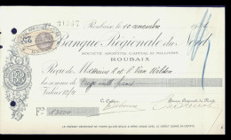 Delcampe - Banque Régionale Du Nord Roubaix M.van Welden  10-11-1931 - Wechsel