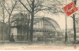 Delcampe - PARIS  Nouvelle Passerelle Du  Metropolitain XII Et XIII Arr Pres Du Pont D'Austerlitz  TOUT PARIS - Pariser Métro, Bahnhöfe
