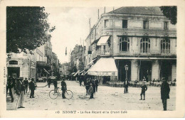 Delcampe - DEUX SEVRES  NIORT Rue Ricard Et Le Grand Café - Niort
