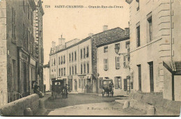 Delcampe - LOIRE  SAINT CHAMOND Grande Rue Du Creux - Saint Chamond