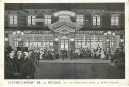 Delcampe - PARIS  1er Arrondissement  Café - Restaurant De La Regence  161 Rue Saint Honoré - Paris (01)