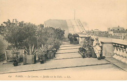Delcampe - PARIS  1er Arrondissement Le Louvre  Jardin Sur Les Toits - Paris (01)