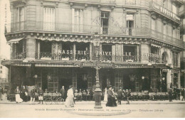 Delcampe - PARIS  1er Arrondissement  " Grande Brasserie Universelle " Restaurant JOUDON 31 Avenue De L'Opéra - Paris (01)