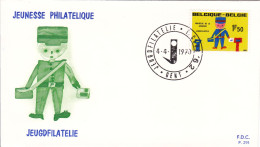 Delcampe - B01-439 FDC N° P0291 Ordi Du 4-4-1970 COB 1528 1,5 - Gent - Jeunesse Facteur - 2,25€ - 1961-1970