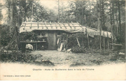 Delcampe - HAUTS DE SEINE  CHAVILLE   Hutte De Bucherons Dans Le Bois De L'ursine - Chaville