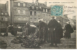 Delcampe - COTES D'ARMOR   GUINGAMP   Le Marché Aux Sabots - Guingamp