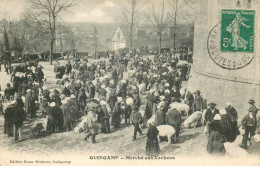 Delcampe - COTES D'ARMOR   GUINGAMP   Marché Aux Cochons - Guingamp