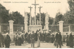 Delcampe - COTES D'ARMOR   TREGUIER  Le Calvaire De Protestation - Tréguier