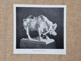 Delcampe - Licia Statua Di Luciano Campisi Scultura Stampa Del 1901 - Autres & Non Classés