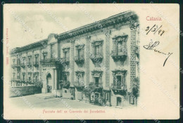 Delcampe - Catania Città Facciata Ex Convento Benedettini Stengel 13009 Cartolina RB6690 - Catania