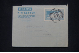 Delcampe - BIRMANIE - Aérogramme De Rangoon Pour La Belgique En 1953 - L 139805 - Myanmar (Burma 1948-...)