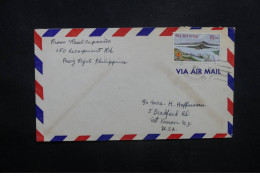 Delcampe - PHILIPPINES - Enveloppe De Manille Pour Les Etats Unis En 1952 , Affranchissement Plaisant - L 36993 - Philippines
