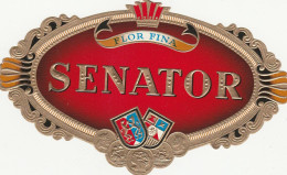 Delcampe - Etiquette    A-  356   Cigar Label   , Sigaren , Sigarenbanden  ,  Vitolas ,bauchbinden - Etiquettes